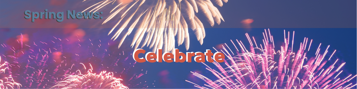 Spring News: Celebrate 2026 Banner